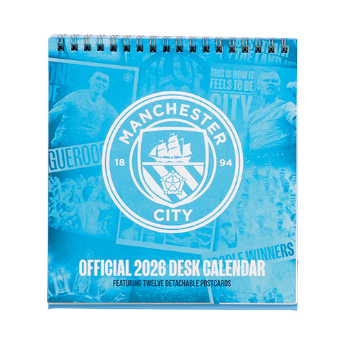 2026 マンチェスター・シティ 卓上カレンダー
