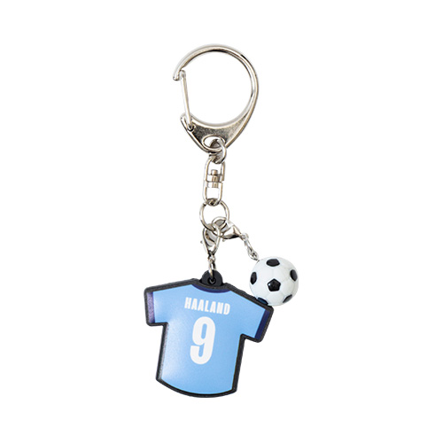 マンチェスター・シティ ユニ型ラバーキーホルダー #9 HAALAND