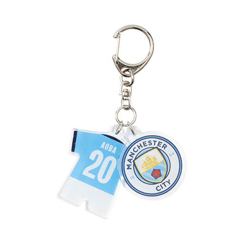 マンチェスター・シティ アクリル2連チャーム #20 AOBA