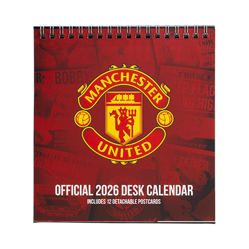 2026 マンチェスター・ユナイテッド 卓上カレンダー