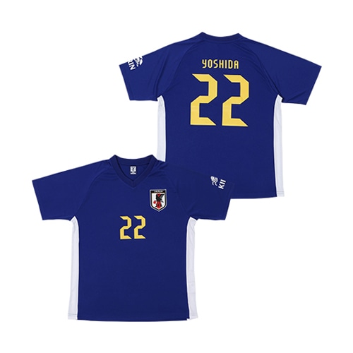 ジュニア KIRIN×サッカー日本代表プレーヤーズTシャツ #22 吉田麻也 140CM