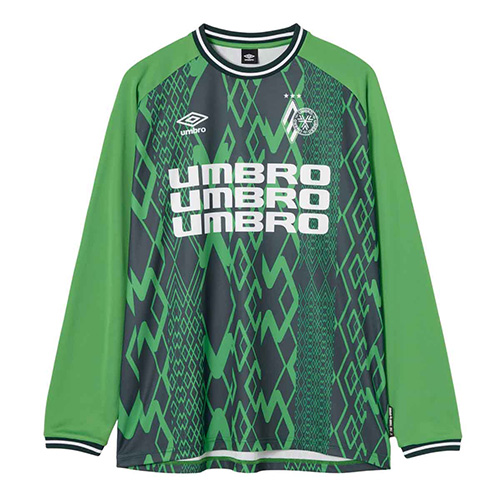 THE THIRD グラフィック長袖プラクティスシャツ