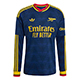 【先行発売】26-27 アーセナル AWAY 長袖ユニフォーム