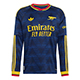 【先行発売】26-27 アーセナル AWAY オーセンティック長袖ユニフォーム