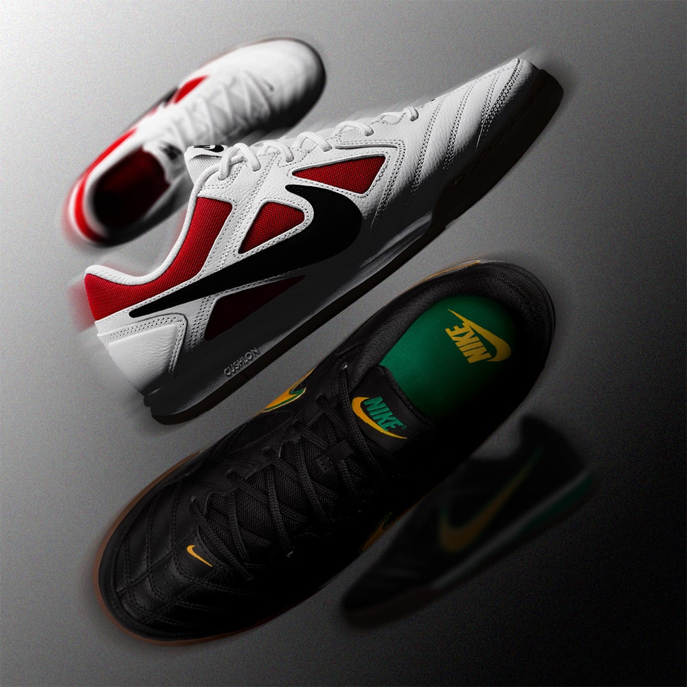 2010年誕生のインドア用サッカーシューズNIKE「GATO」が登場。