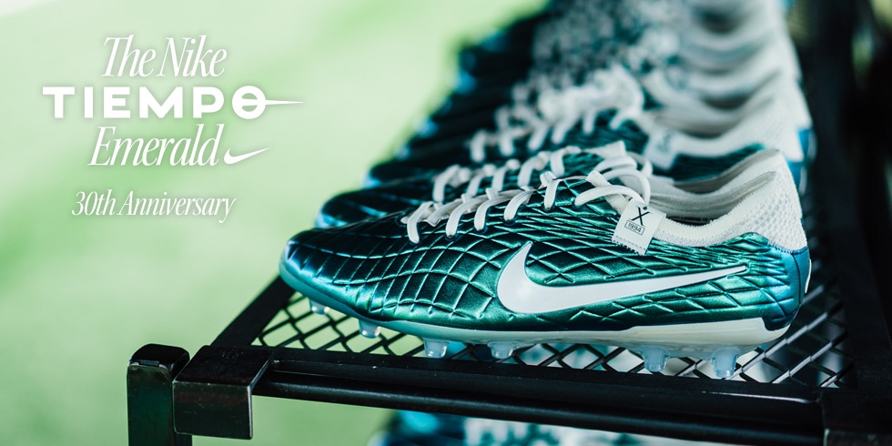 ティエンポ30周年記念モデル「The Nike Tiempo Emerald」
