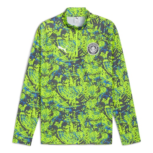 25-26 マンチェスター・シティ プレマッチ 1/4 ジップトップ