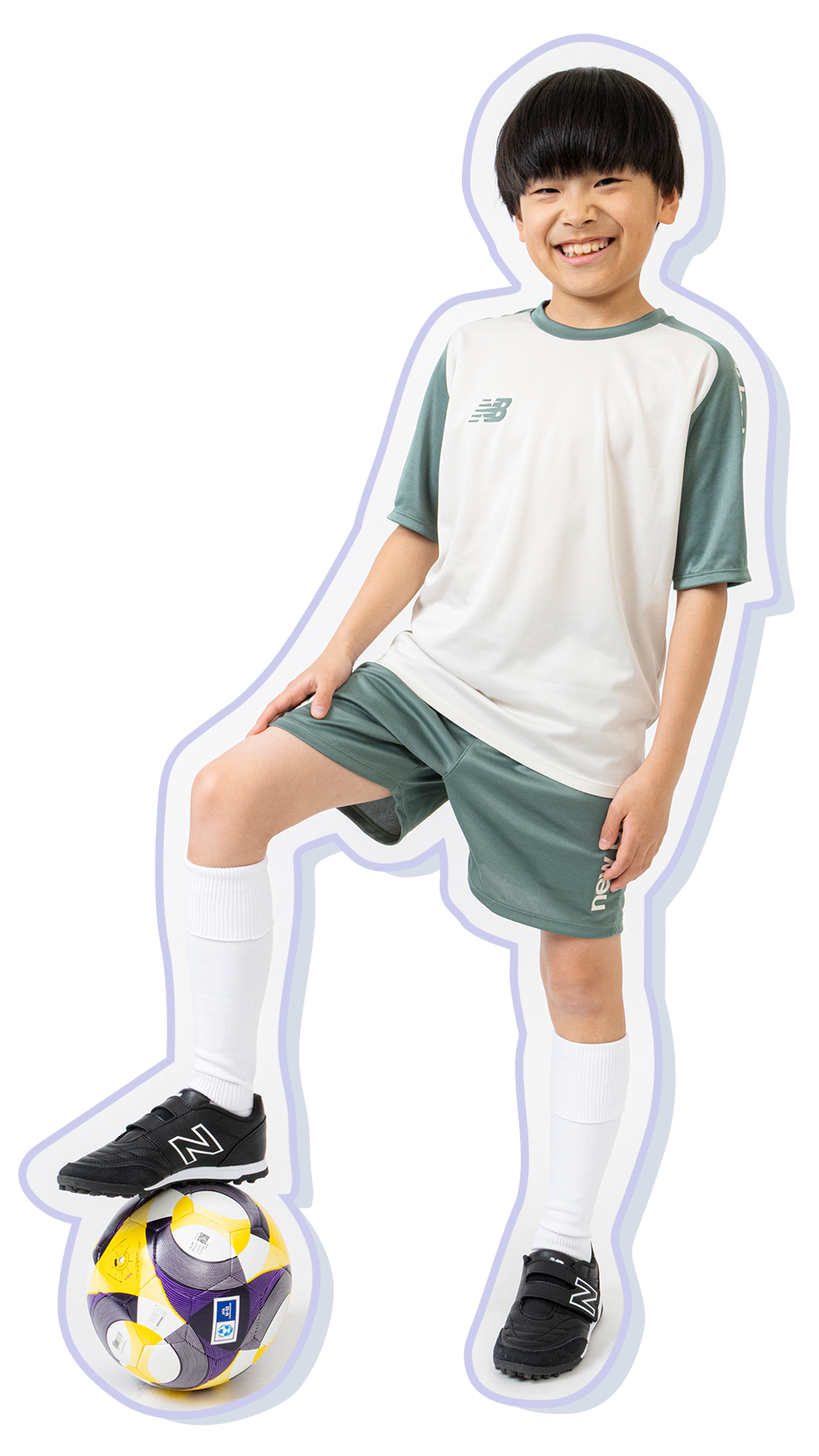 サッカーショップKAMO「春のキッズ向けサッカーウェア」STYLE02